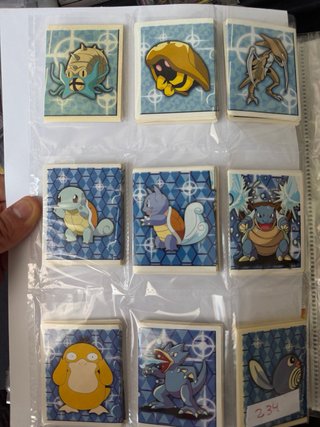 Lote de cromos Merlyn Pokemon, 186 , 70% coleccion