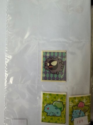 Lote de cromos Merlyn Pokemon, 186 , 70% coleccion