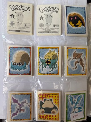 Lote de cromos Merlyn Pokemon, 186 , 70% coleccion