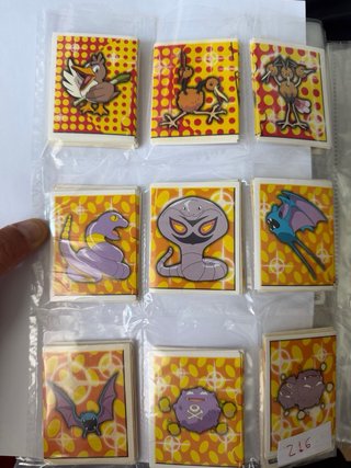 Lote de cromos Merlyn Pokemon, 186 , 70% coleccion