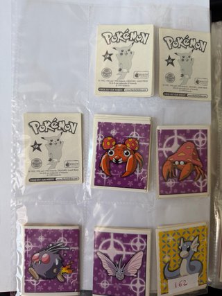 Lote de cromos Merlyn Pokemon, 186 , 70% coleccion