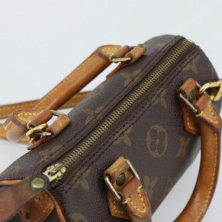 LOUIS VUITTON Monogram Mini Speedy Hand Bag