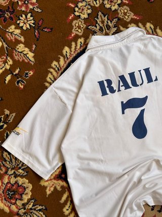 Camiseta Real Madrid Raúl 7 Siemens Mobile 2002/03