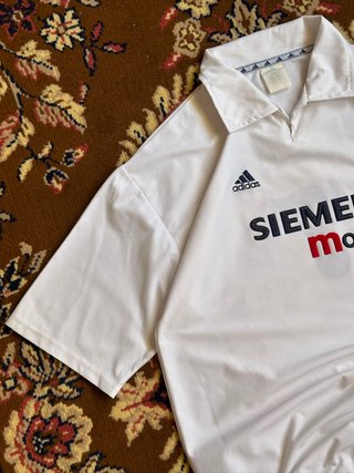 Camiseta Real Madrid Raúl 7 Siemens Mobile 2002/03