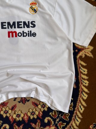 Camiseta Real Madrid Raúl 7 Siemens Mobile 2002/03