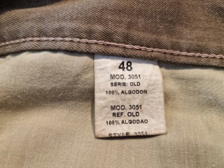 Pantalón Corto Tejano Marrón. Talla 48