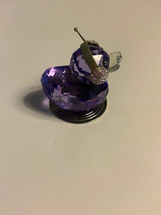 Figura Swarovski Anatra DJ Viola