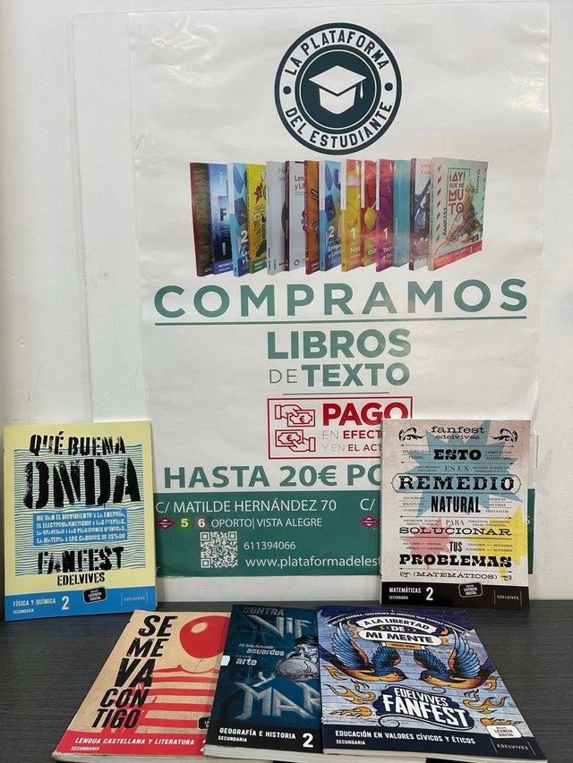 Libros de texto 2º de ESO Edelvives