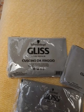 3 Cuscini da Viaggio Schwarzkopf Gliss