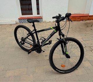 Bicicleta Rockrider ST500 Negra Como nueva!
