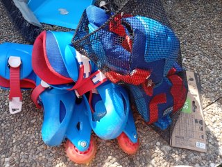 Patines infantiles y protecciones Boxelo