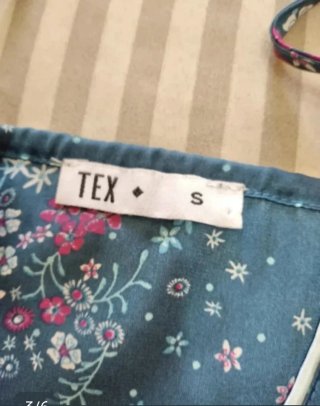 Camisón de tirantes Tex, talla S