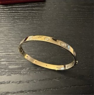 Pulsera Cartier Love 10 diamantes