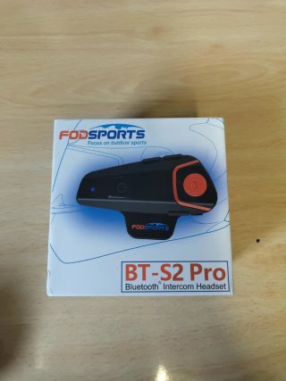 Intercomunicador Moto FODSPORTS BT-S2 Pro