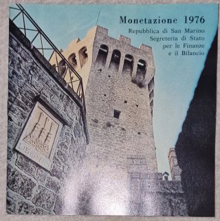 Serie divisionale San Marino 1976 FDC