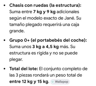 Capazo primera p Grupo 0 para bebé Jané Nano