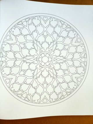 Gran libro de Mandalas para colorear