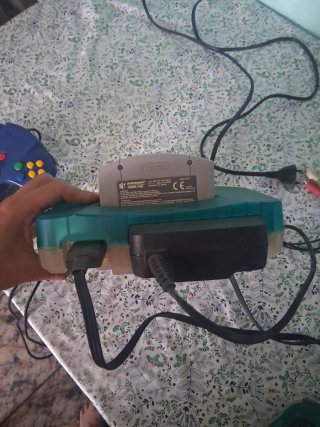 Nintendo 64 Verde e Giallo