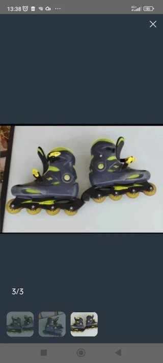 Patines en línea. Talla 37