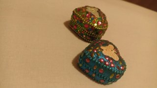 2 Joyeros Corazón Mariposa