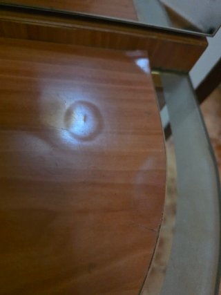 Mueble recibidor con espejo