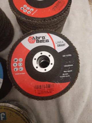 Lote de discos de corte y desbaste