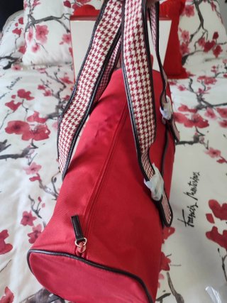 Bolsa de viaje Tommy Hilfiger rojo
