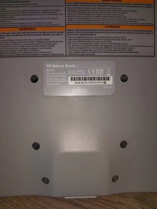 Nintendo Wii Balance Board Blanca