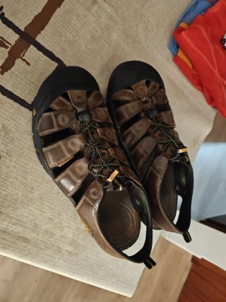 Sandalias de piel Keen Trekking Talla 45 Marrones