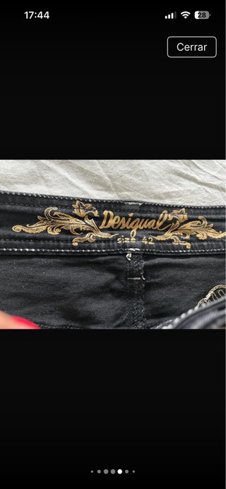 Minifalda Desigual Talla 42