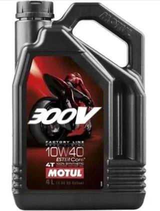 Aceite Motul 300V 10W40 4L Sintético