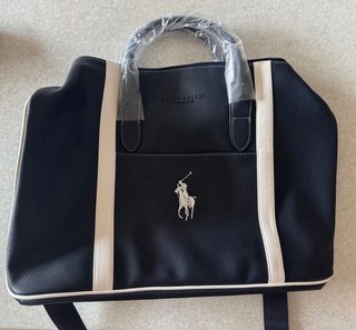 Bolsa Deporte Polo Ralph Lauren Azul/Blanco