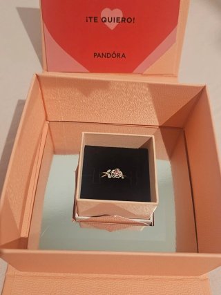 Anillo Pandora Bella y Bestia Original