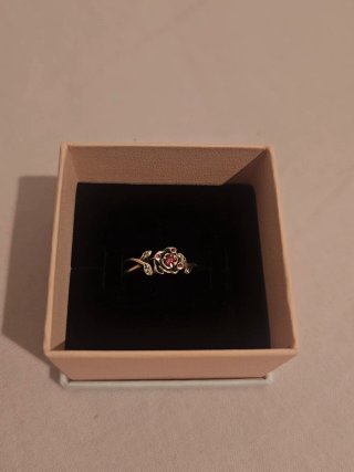 Anillo Pandora Bella y Bestia Original