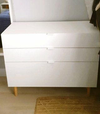 Cómoda Nórdica Blanca 100cm