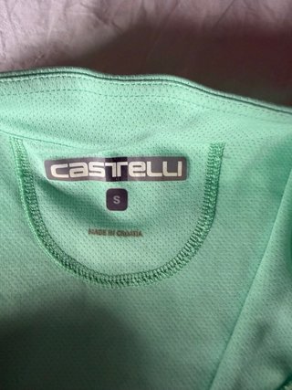 Maillot Castelli verde claro