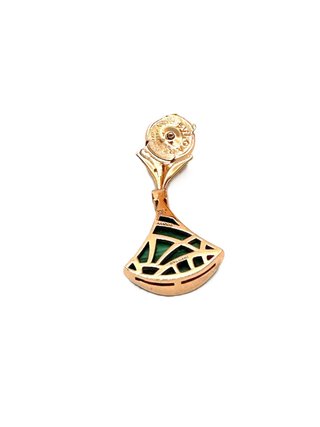 Pendientes Bvlgari Diva's Dream Oro y Malquita