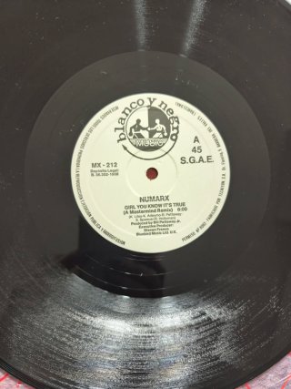 Vinilo Numarx - Girl You Know It's True