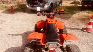 Kawasaki KFS 250cc Naranja