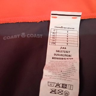 Bañador Calzedonia Gris y Naranja Fluorescente