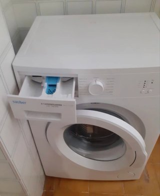 Lavadora Sauber Blanca 5 kg