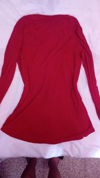 Massimo Dutti Jersey Rojo Talla S