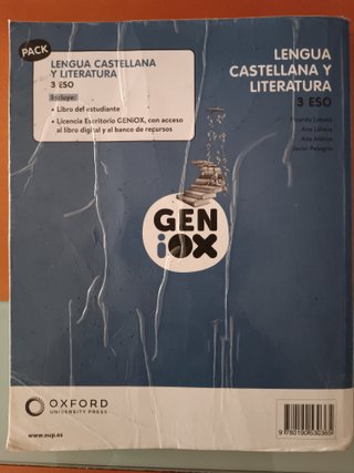 Lengua castellana y literatura Geniox