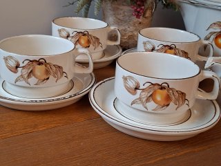 Servizio Tè 4 Persone Ceramica Grès