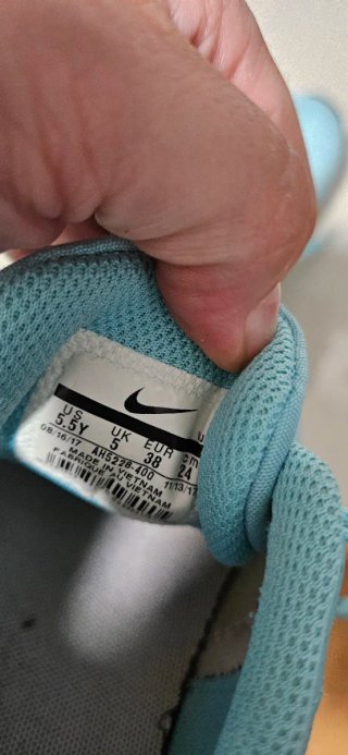 Zapatillas Nike Air Max Azules y Blancas