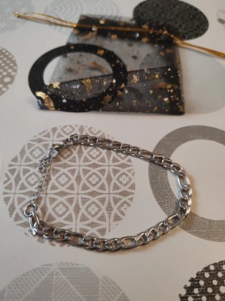 Pulsera eslabones acero