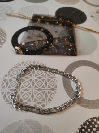 Pulsera eslabones acero