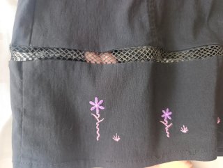 Vestido negro ajustado