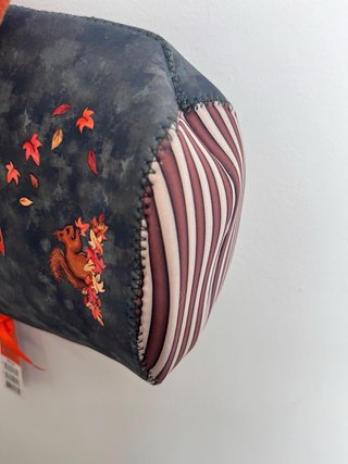 Bolso bandolera Gorjuss hojas otoño 19x17x10cm