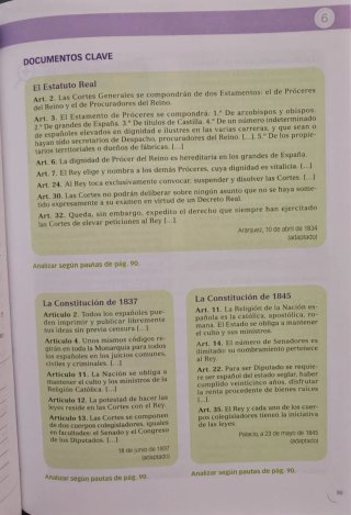 Historia de Espan̋a bachillerato 2